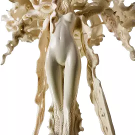 Скульптура "Океан желаний" из бивня мамонта